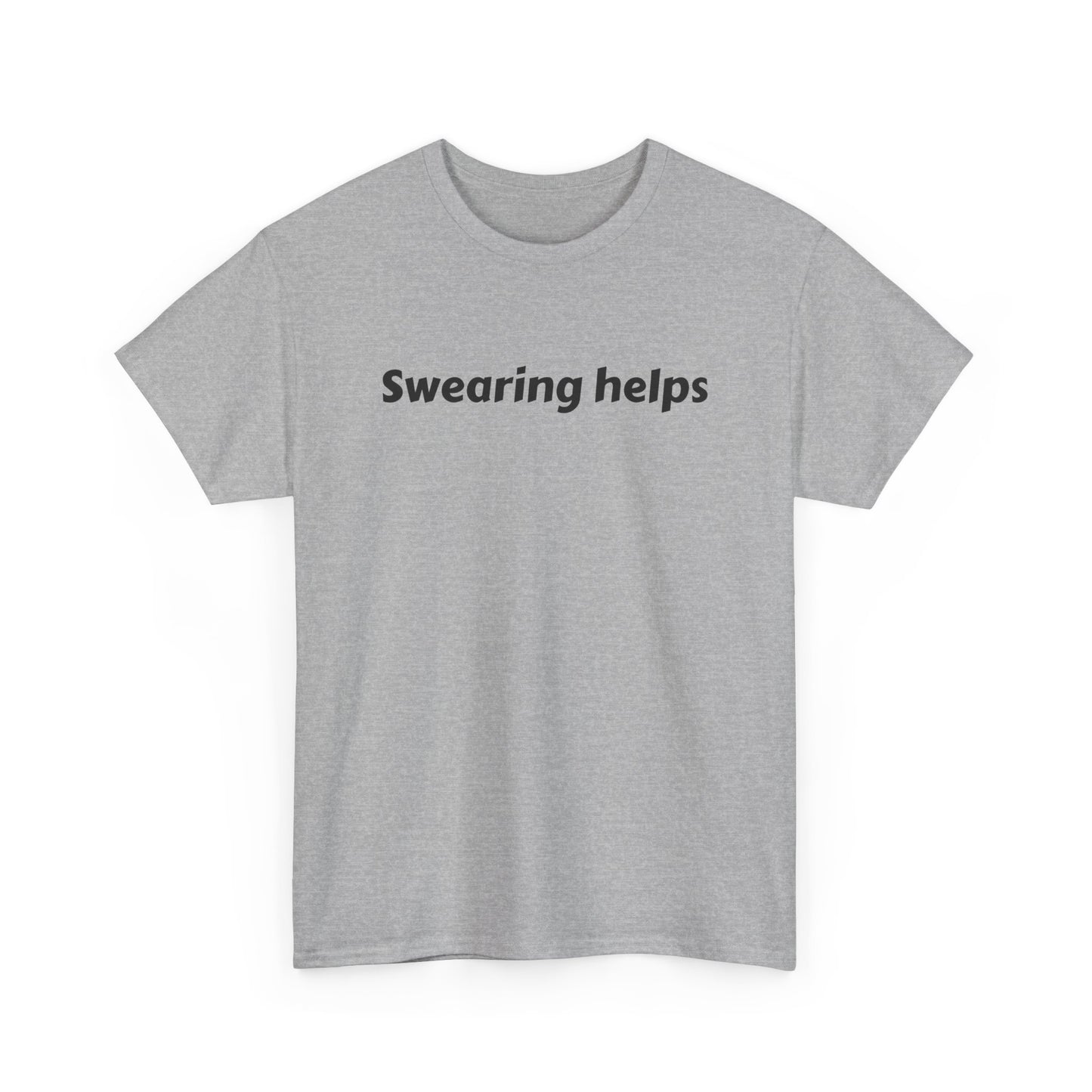 Swearing Helps Cotton Tee