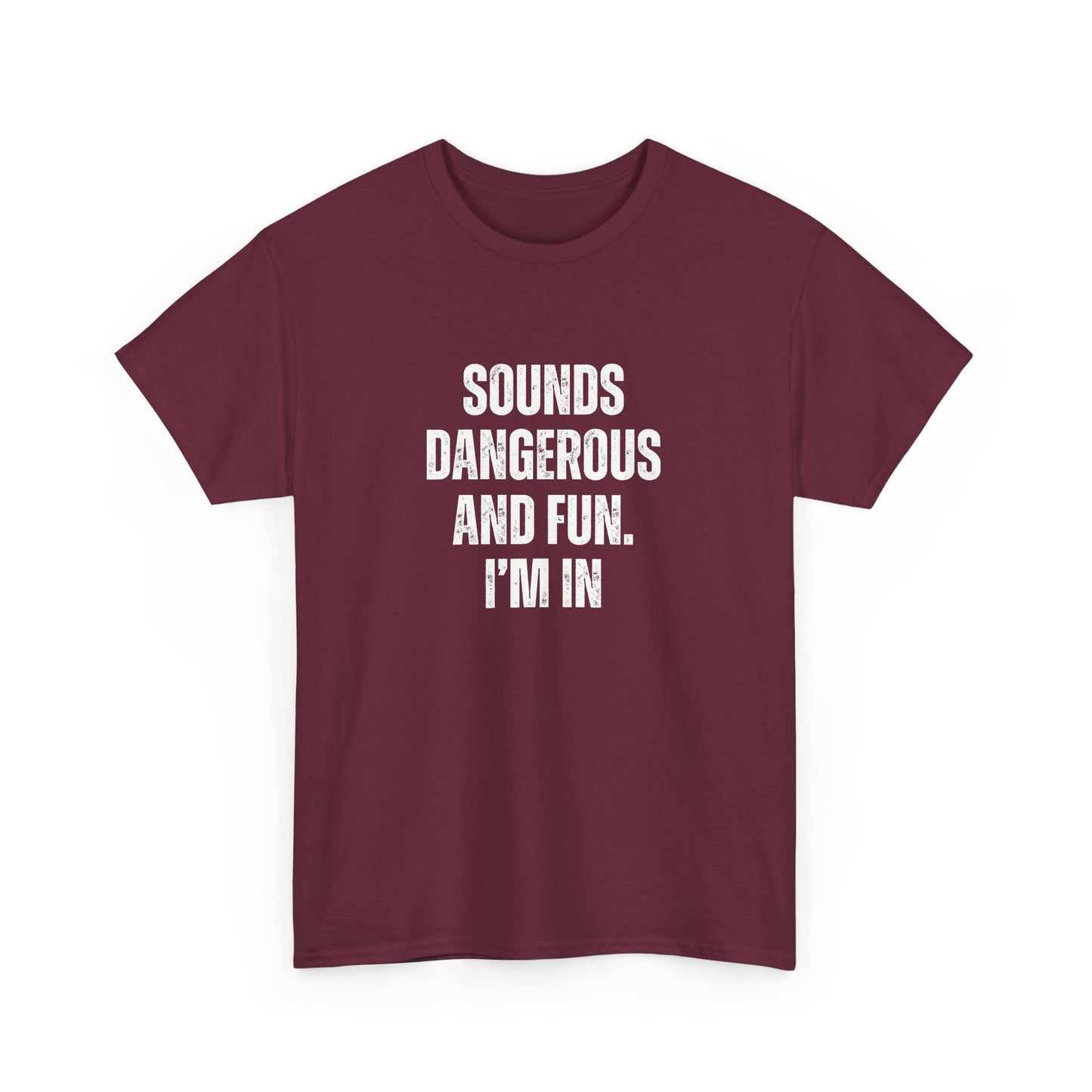 Sounds Dangerous Cotton Tee