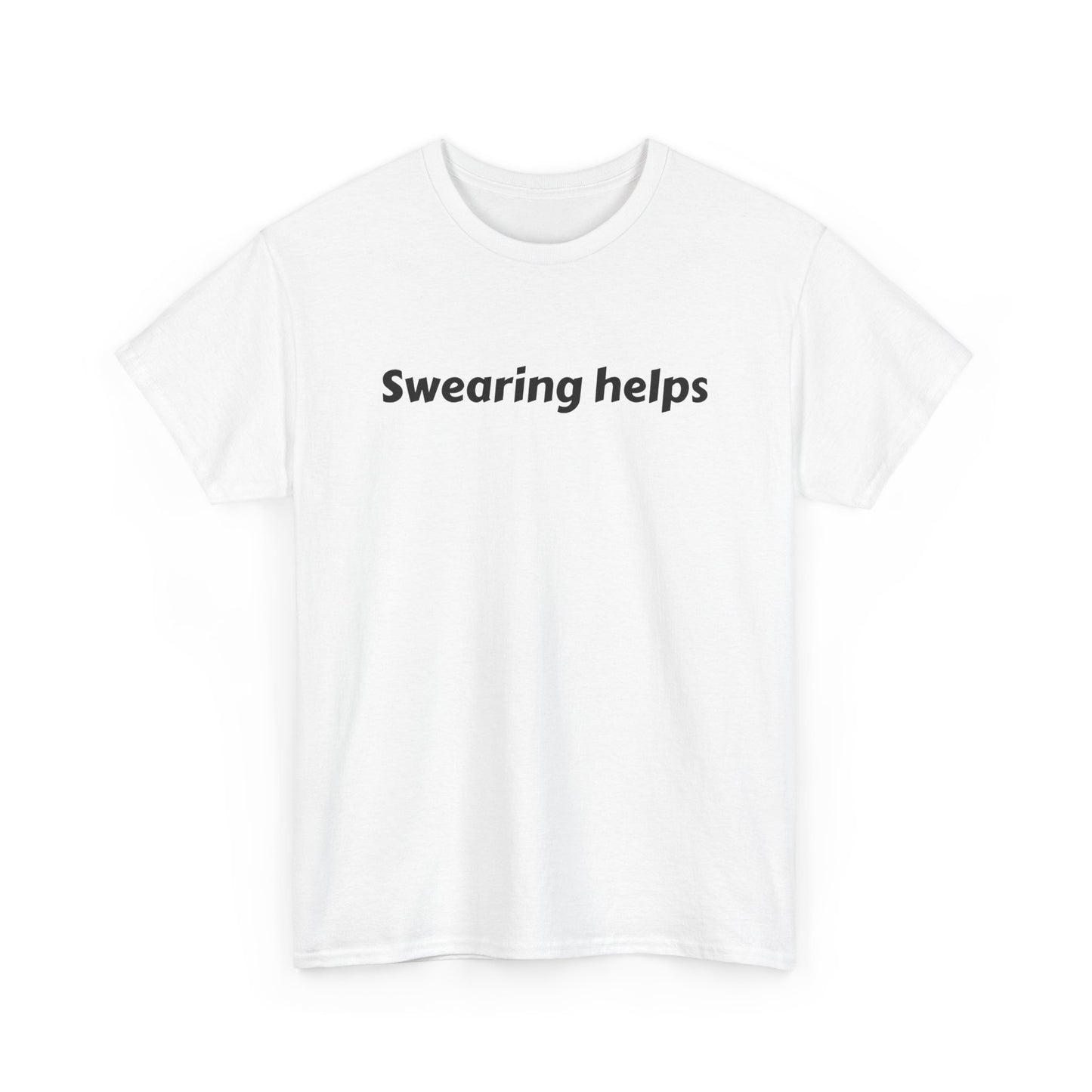 Swearing Helps Cotton Tee