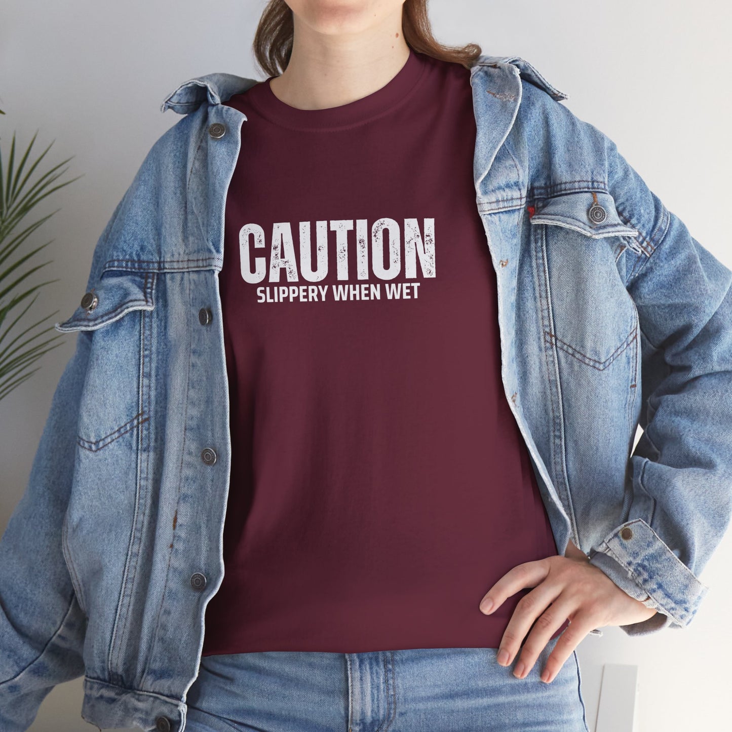 Caution Cotton Tee
