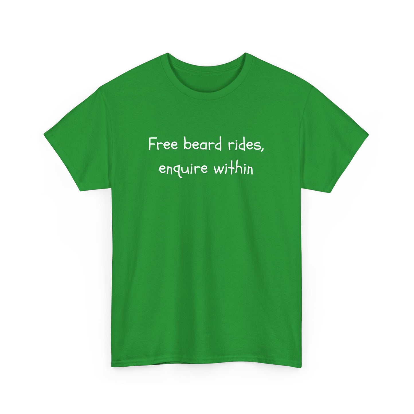 Beard Rides Cotton Tee