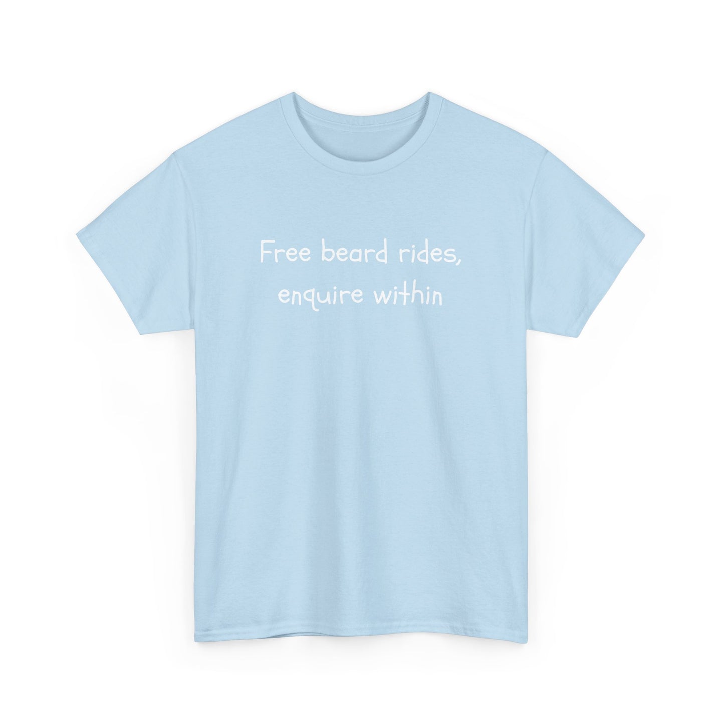 Beard Rides Cotton Tee