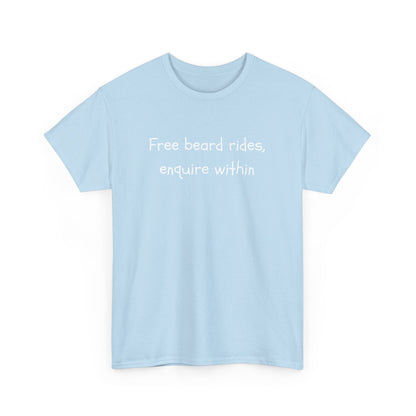 Beard Rides Cotton Tee
