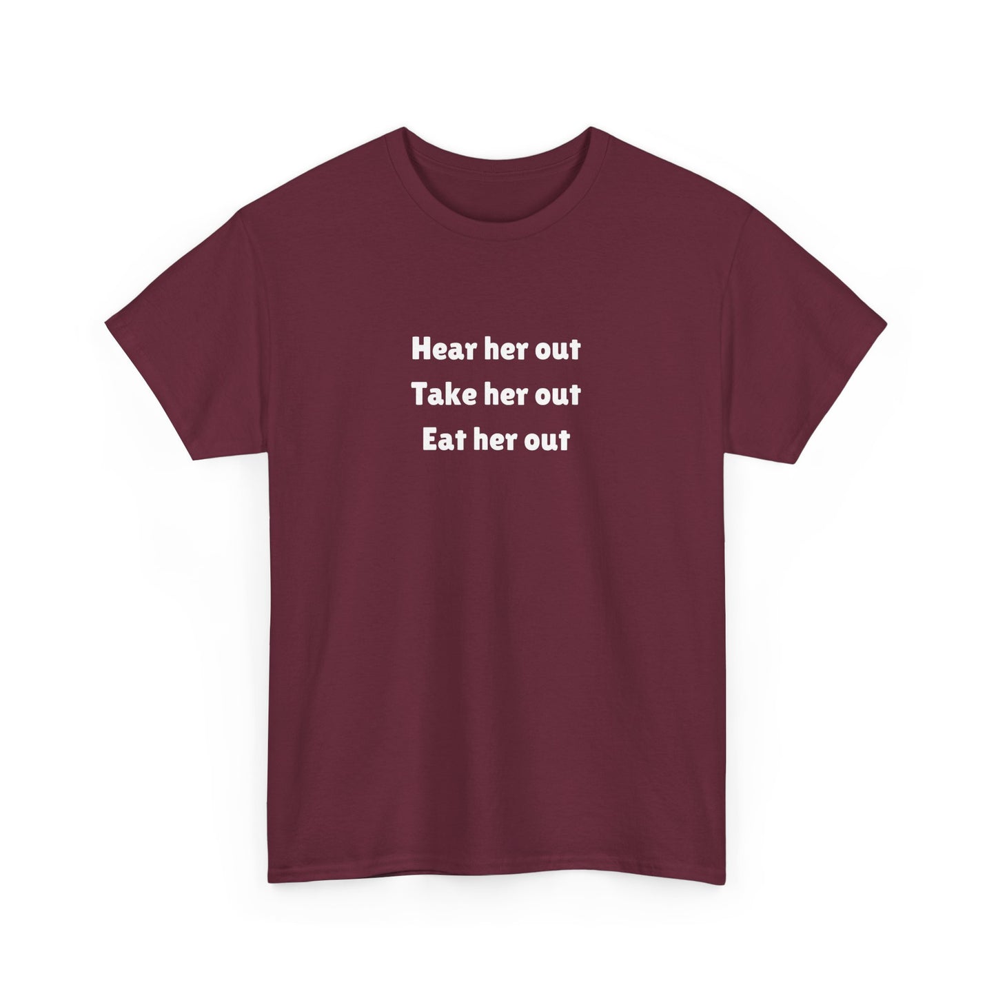 Hear Her Out Cotton Tee