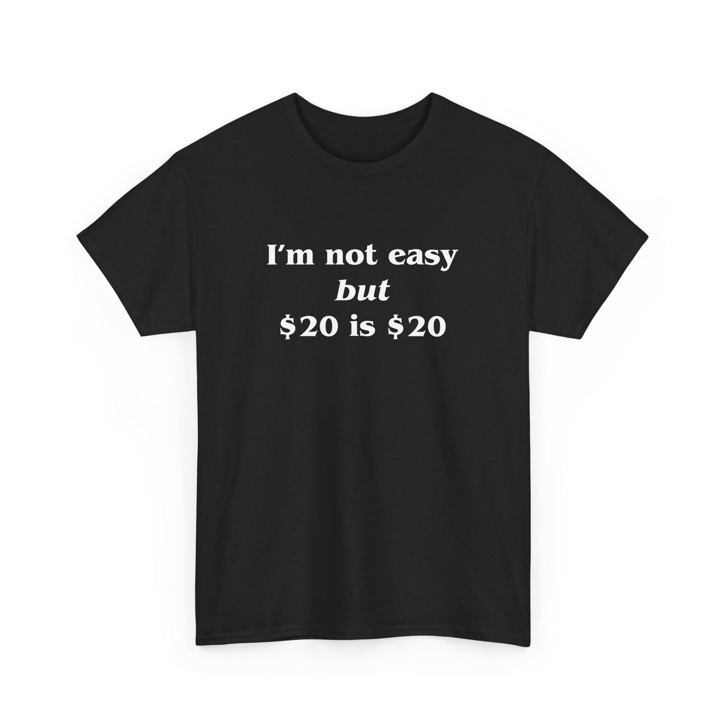 $20 is $20 Cotton Tee