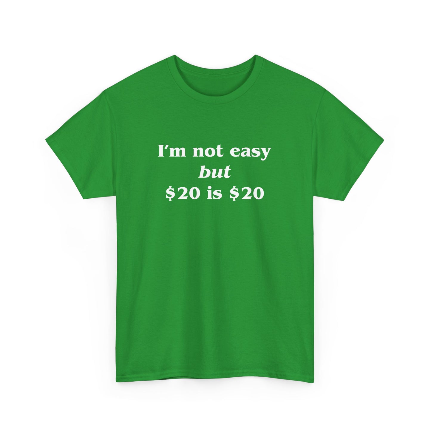 $20 is $20 Cotton Tee