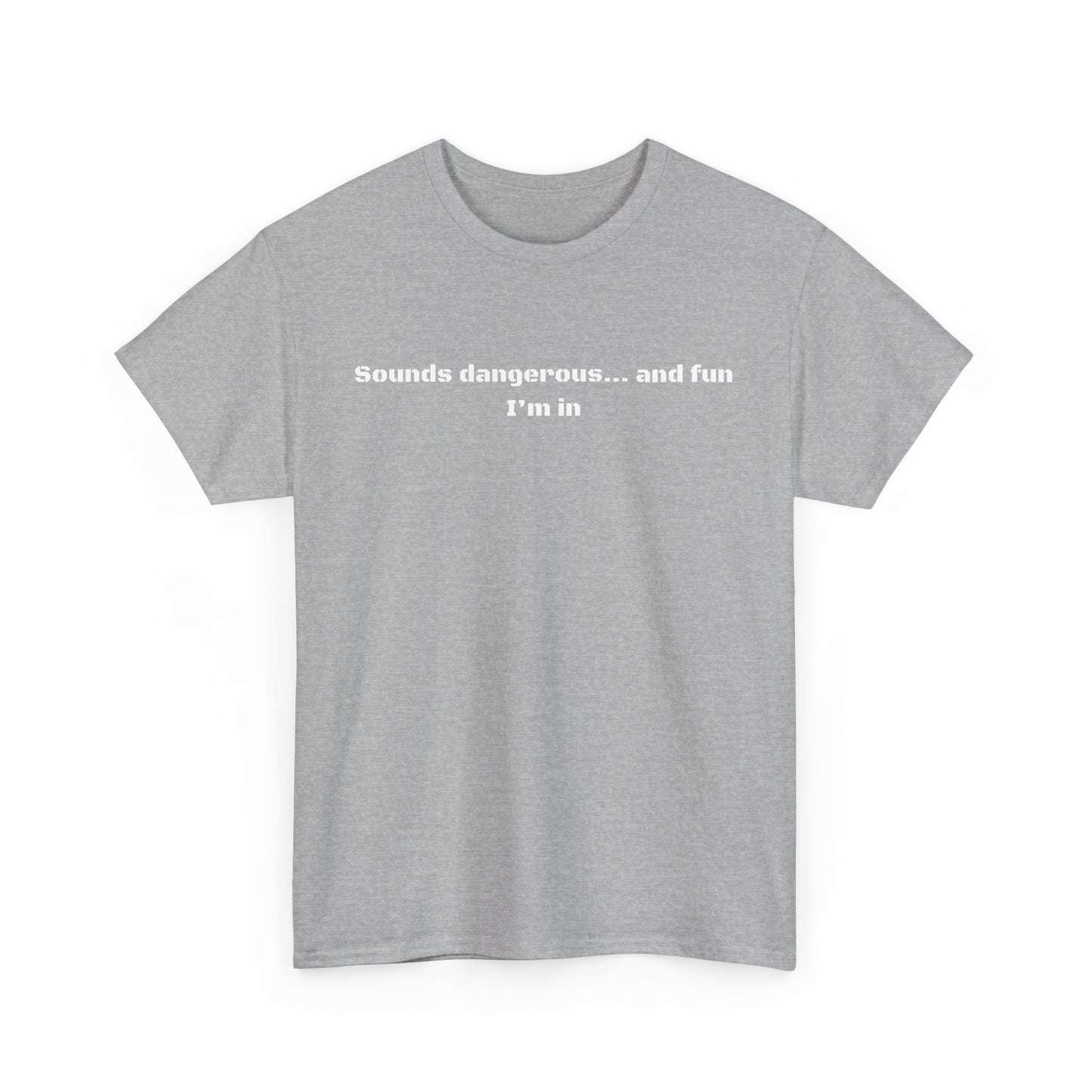 Sounds Dangerous Cotton Tee