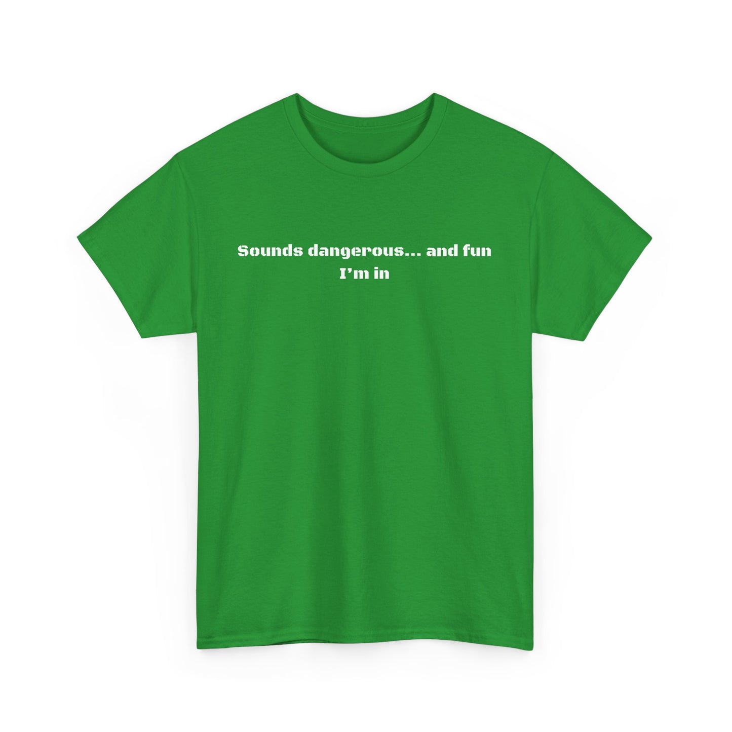 Sounds Dangerous Cotton Tee