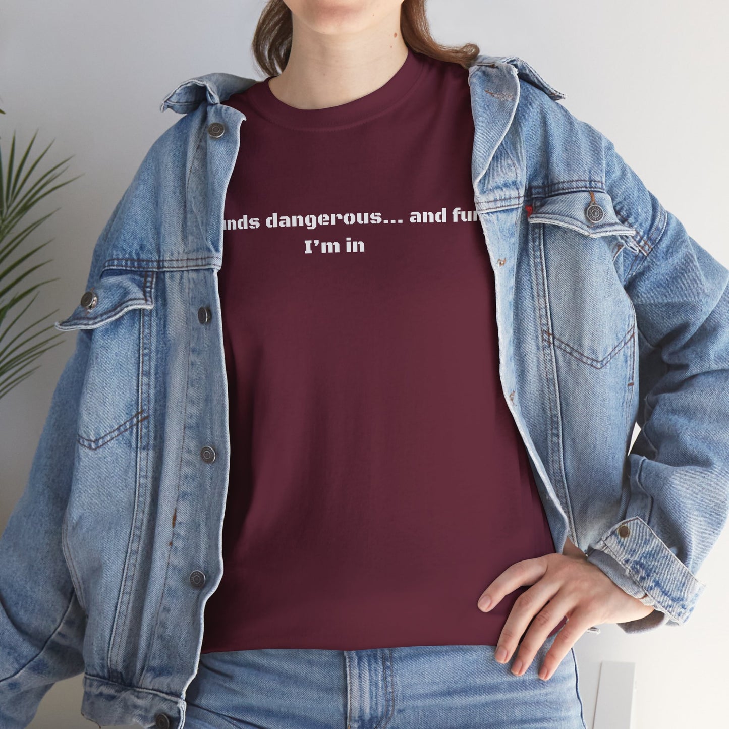 Sounds Dangerous Cotton Tee