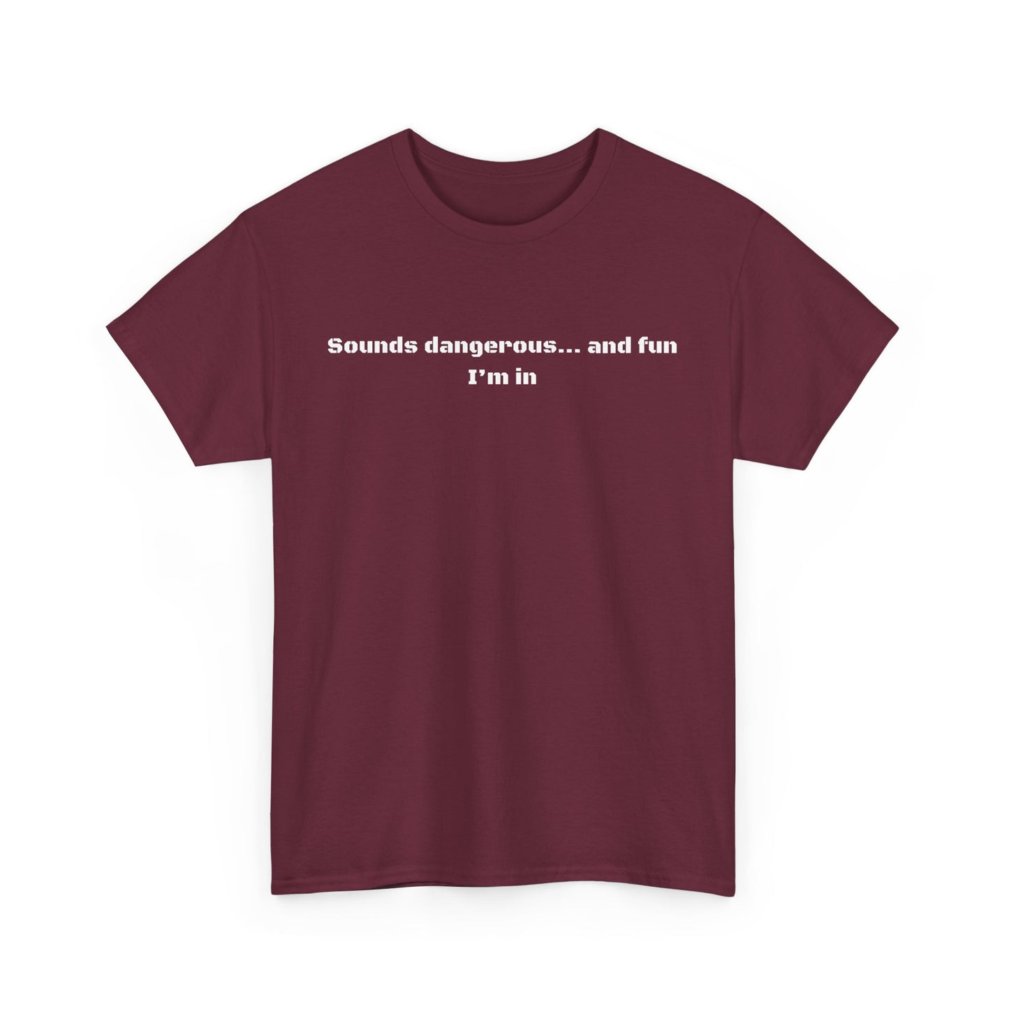 Sounds Dangerous Cotton Tee