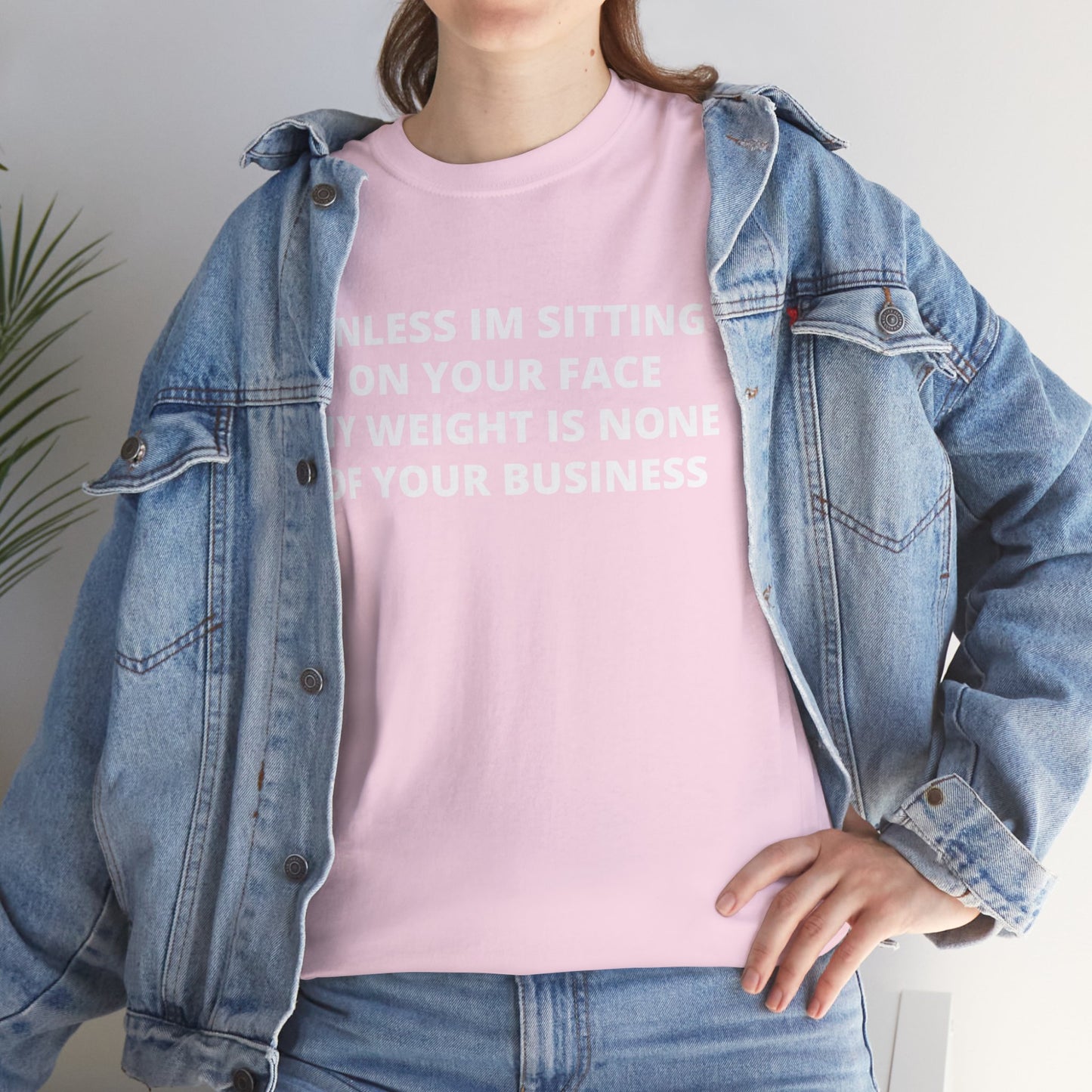 Sitting On Your Face Cotton Tee