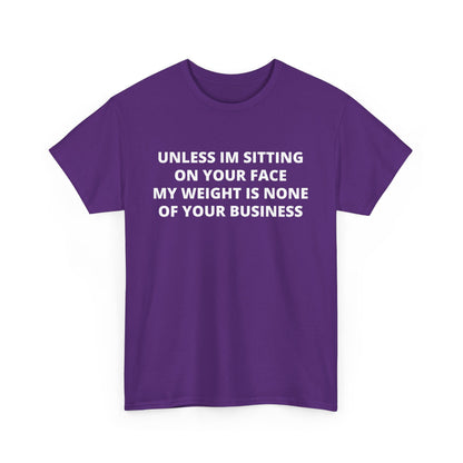 Sitting On Your Face Cotton Tee